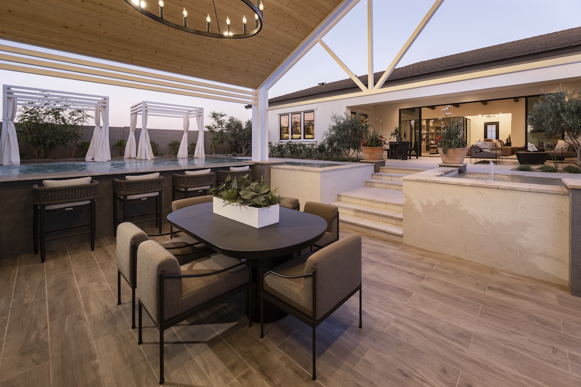 Luxe outdoor living in Gilbert, AZ