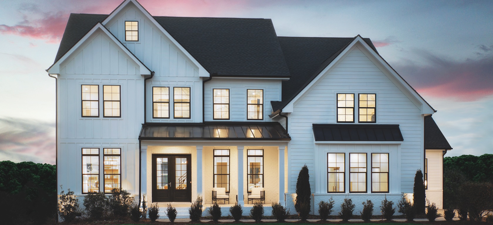 modern farmhouse exterior