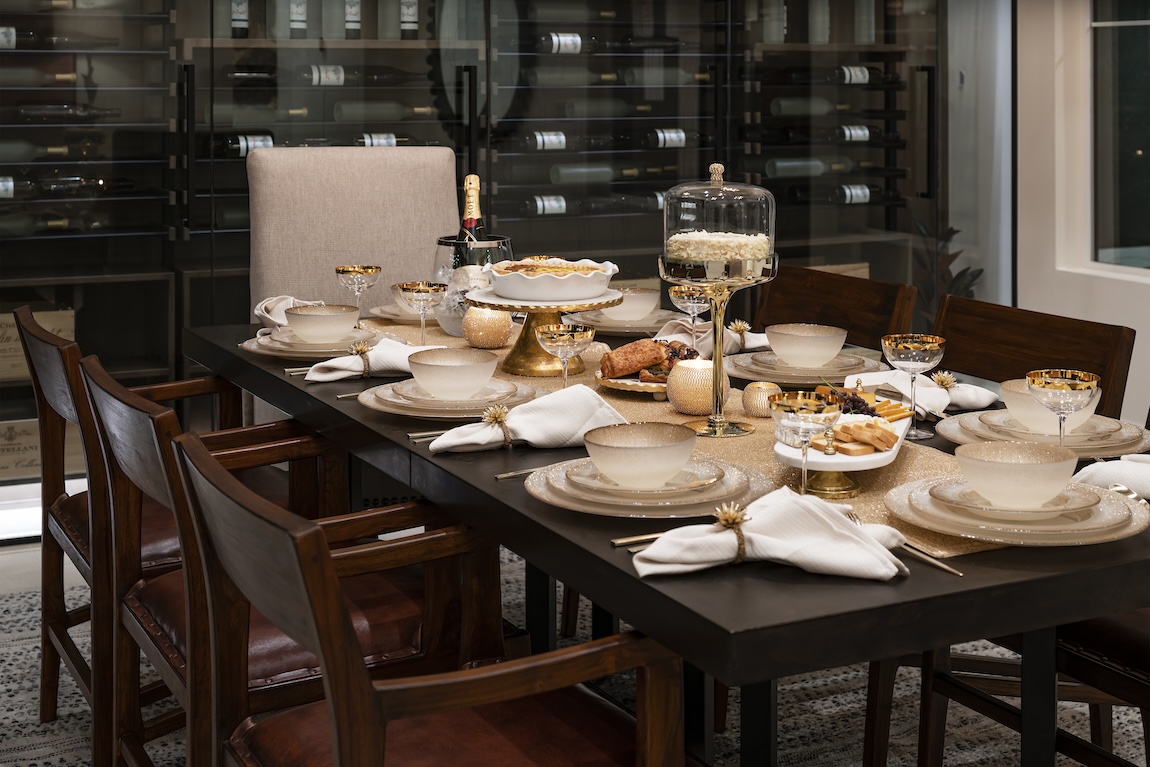 Thanksgiving-themed tablescape