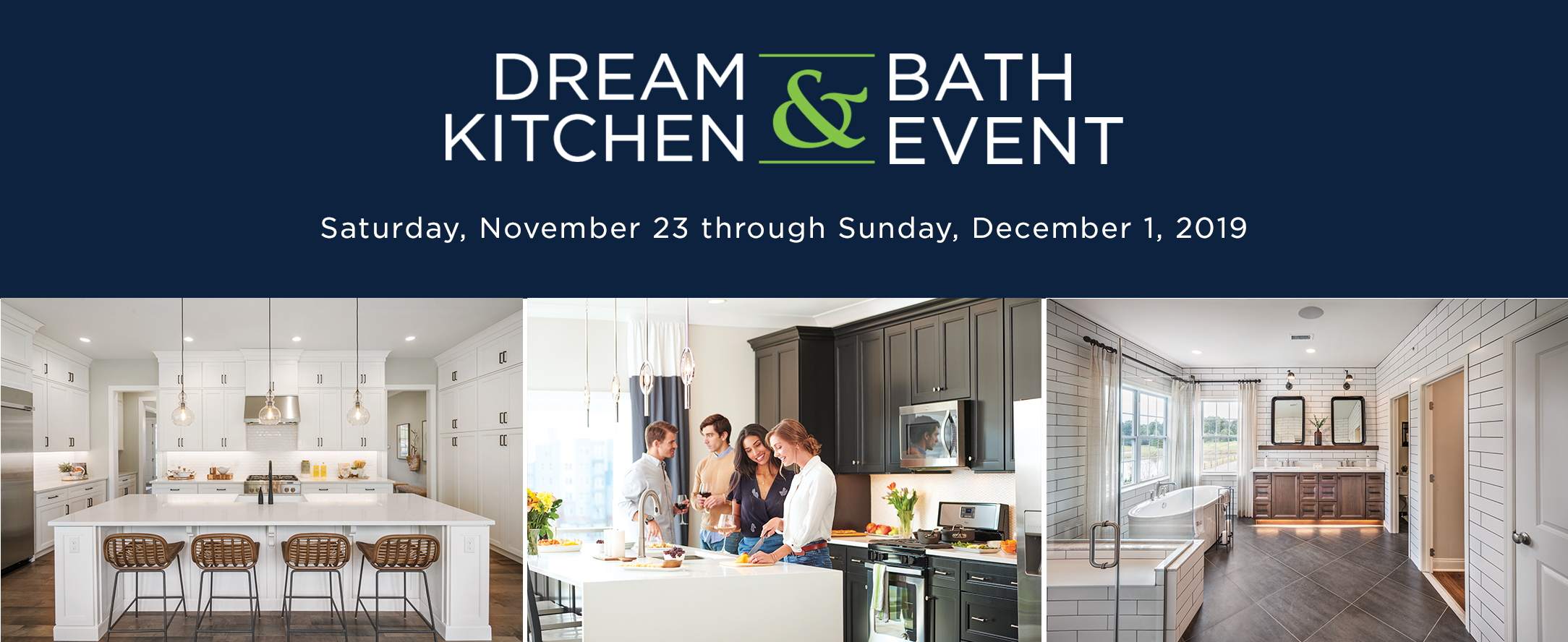 toll brothers dream kitchen and bath event