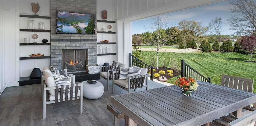 New Construction Homes For Toll Brothers Luxury The Weatherstone At Reserve Holmdel In New Jersey